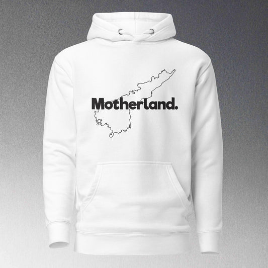 Andhra Pradesh White Hoodie