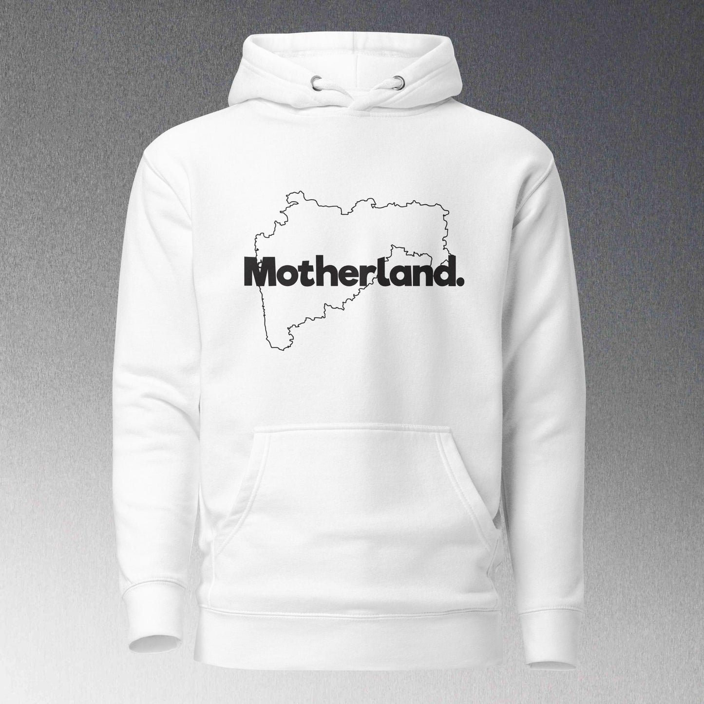 Maharashtra White Hoodie